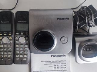 Radio telefon Panasonic KX-TG7208UA (2 receptoare) / Радиотелефон Панасоник