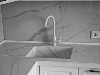 Изготовление столешниц, моек,рецепций из искусственного камня Corian  фото 9