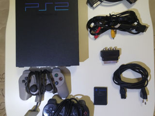 Playstation 2 FAT + 2 Gamepaduri + Memory card(8 jocuri)+13 discuri + toate cablurile!!! foto 5