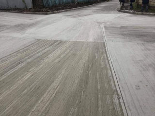 Pardoseli (podele) industriale, drumuri, ogrăzi din beton șlefuit foto 15