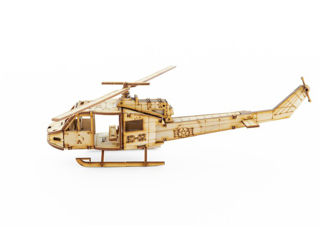 Вертолет-2  3-D пазл из экологически чистых материалов foto 2