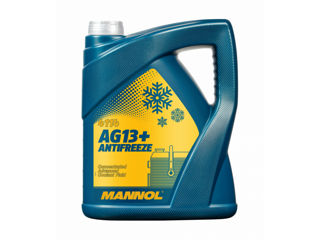 Antigel concentrat MANNOL4114-5 Antifreeze AG13+ Advanced 5L foto 1