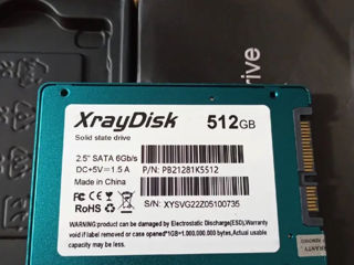 Продам запечатанные SSD XrayDisk 512GB Blue Edition