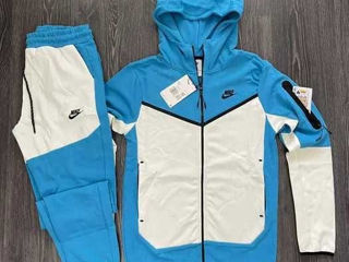 Nike Tech Fleece-Set Complet Baby Blue Nou-164cm
