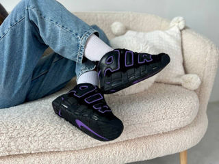 Nike Air More Uptempo Black/Violet foto 8