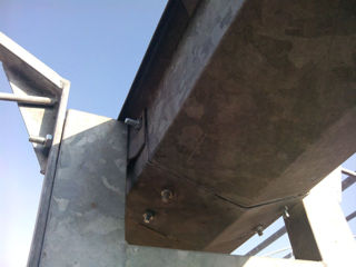 Sere pentru gradina Теплицы Constructie metal zincat Sera bloc angar depozit agricol foto 6