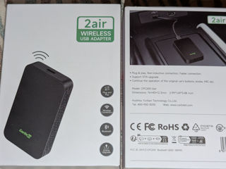 CarlinKit 5.0 (2Air) - Apple Carplay si Android Auto fara fir foto 0