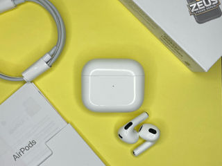 Беспроводные наушники AirPods 3 (копия люкс 1:1) фото 1