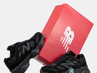 New Balance 9060 All Black Cordura foto 4