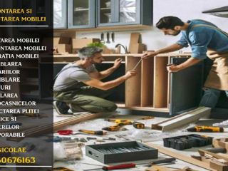 Montare mobila, asamblare, instalare mobila, dulapuri, mobila de birou, sau orice tip mobila! foto 1