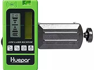 Приёмник Huepar совместим со всеми лазерными уровнями Huepar