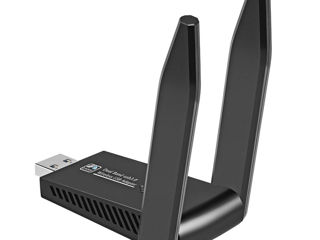 Скидка 30% Распродажа - WiFi Адаптер USB 1300Mbps USB 3.0 Двойной 2,4G / 5G foto 4