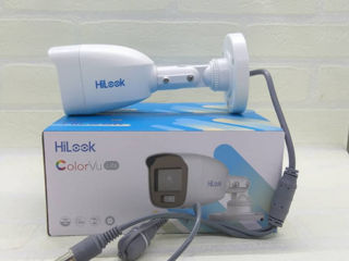 SET 4 camere Color noaptea Hikvision by HILOOK 2 megapixeli garantie 2 ani!!! foto 6