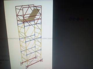 Arenda Schele cu roti,pentru lucrari de interior sau exterior,turnuri,scara transformer,леса foto 1