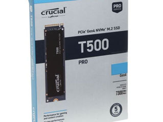 Crucial T500 1TB Gen4 (7300/6800Mb)