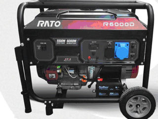 Generator pe benzina Rato  R 6000 D -livrare-credit