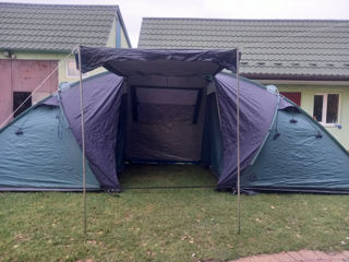 2 слойные палатки 3-4, 5-6 местные, привезены из Германии в хорошем состоянии