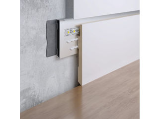 Concealed mounted aluminum plinth S958 no cover F1.S958 foto 6