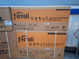 Итальянский кондиционер Ferolli Giada 12, Samsung Ar12txhqbwkn Inverter 12000BTU(35-40m).Wi-Fi foto 2