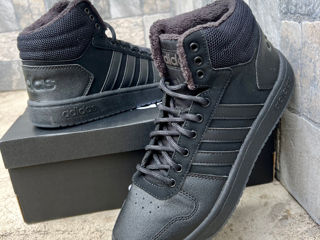 Adidas Hoops Black на зиму B44621