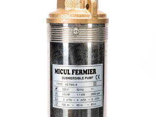 Pompa submersibila Micul Fermier 1:1kW 56m / Credit 0% / Livrare / Garantie 2 ani foto 4