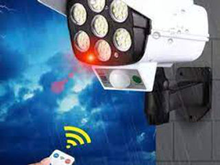 Светодиодный LED светильник на солнечных батареях с датчиком движения! foto 10