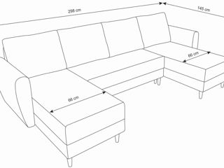 Canapea extensibilă comodă și calitativă foto 6