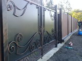 Garduri la comanda, temelie din beton, beton armat, Забор из профнастила, на заказ, Chisinau,Молдова foto 5