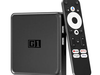 Kinhank G1 сертифицированная Android TV приставка от Google и Netflix 4K фото 0