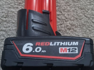 Новые батареи 5 ампер,  6 ампер milwaukee m12 (оригинал)