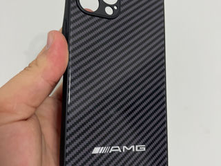 Vind husa iphone 12 pro max AMG Carbon Originala foto 3