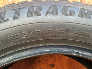 4 Шины комплект GOODYEAR 205.60.R16 ЗИМА foto 7