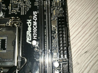 ASRock H310CM-DVS 1151 M-ATX D-Sub/DVI DDR4 foto 3