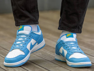 Nike SB Dunk White/Blue Unisex foto 7