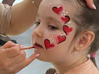 Face Painting. Аквагрим на детский праздник! Pictura pe față! Рисунки на лице/на руке для детей. фото 8