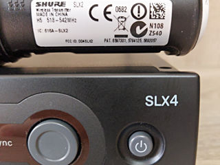 Shure SLX SM58, cu frecvente foarte bune. Original 1000%. foto 4