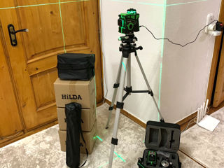 Laser HiLDA 3D 12 linii + acumulator + tripod + livrare gratis foto 2