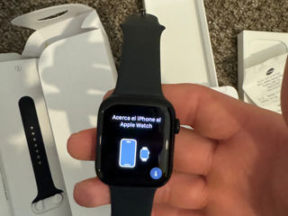 Apple Watch seria 7 45mm blue foto 2