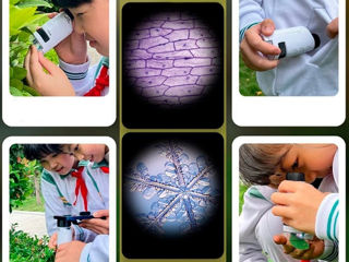 Детский обучающий карманный микроскоп