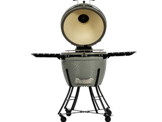 Gratar Kamado PBK24 gri, Pit Boss grill ceramic pe carbune BBQ foto 5