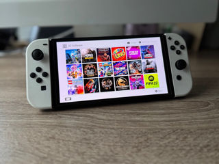 Nintendo Switch Oled - cu jocuri foto 3