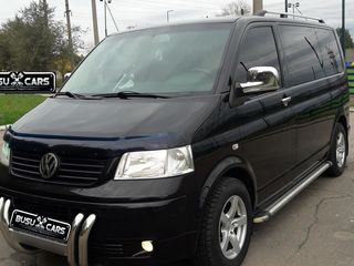 Kенгурятник бабочка / bara de protectie fata inox Volkswagen T5 2003 - 2010 foto 3