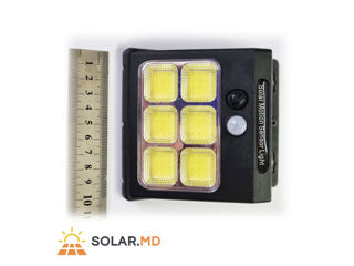 Lampă de perete exterior 6 COB LED cu senzor de mișcare foto 3