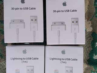 Apple lightning to usb cable (1 m) -  apple 30-pin to usb cable  original OEM(original) foto 1
