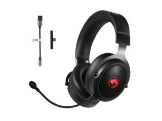 Marvo Headset Wireless HG9080W Stereo + 3.5mm, (PC, PS4), Black foto 1