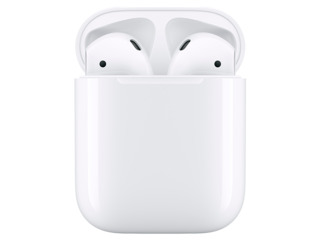 Apple airpods + charging case / белый foto 1