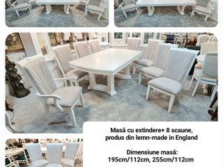 Mese, scaune, produs din lemn importate din Germania,Italia,Franța foto 6