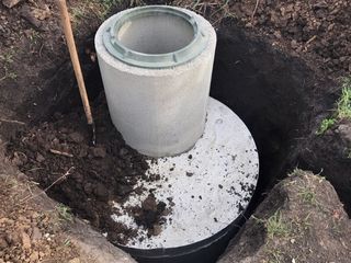 Копаем канализации сливные ямы