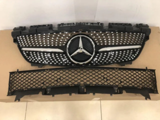 Решетка радиатора Mercedes SLK R172 diamond мерседес решетка AMG GT 11-15 амг Grille AMG Diamond foto 5