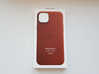 Apple Iphone 14 Plus Leather Case - Umber